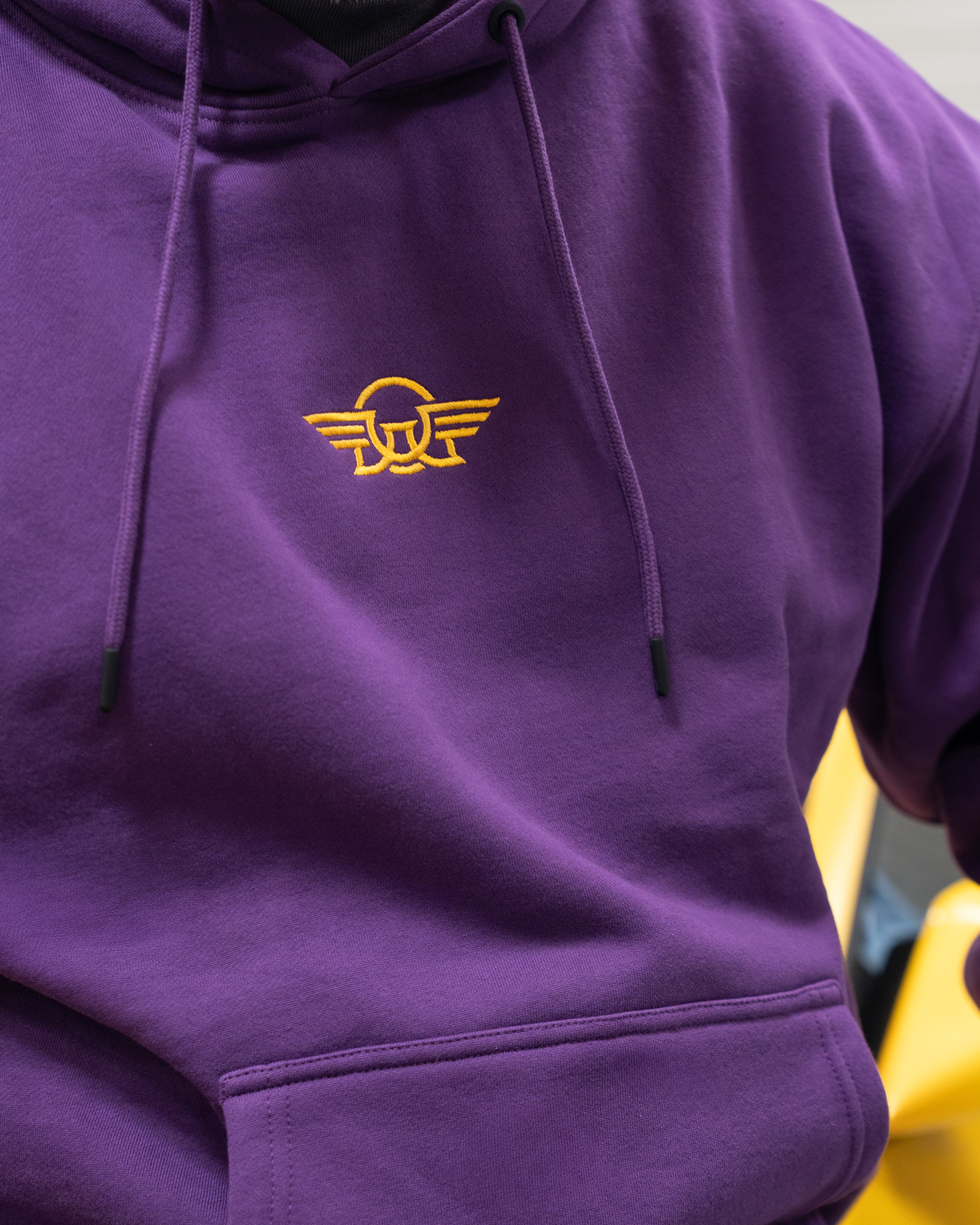 ESAF Hoodie Indigo-Violett