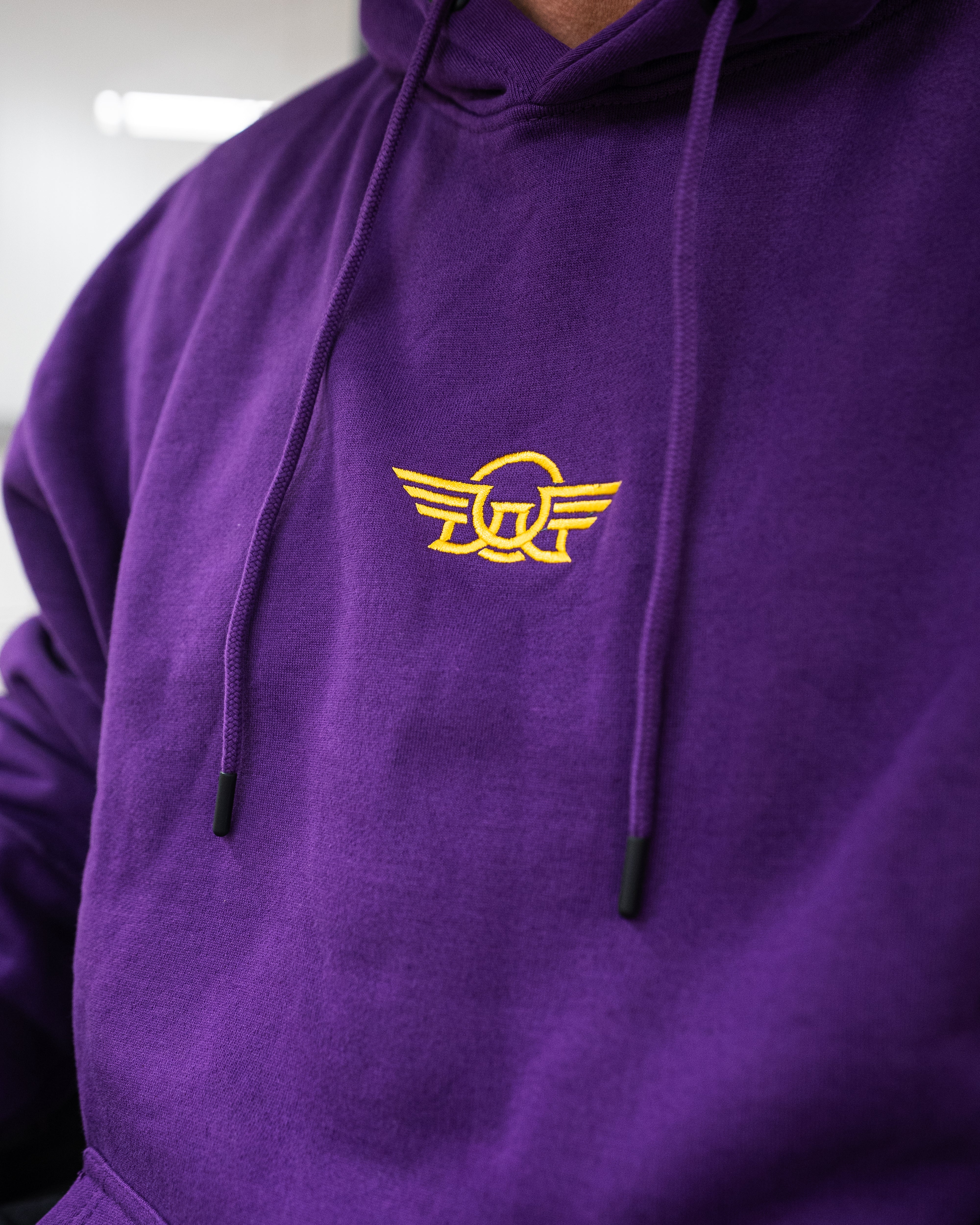 DAG Basic Hoodie Indigo-Violett
