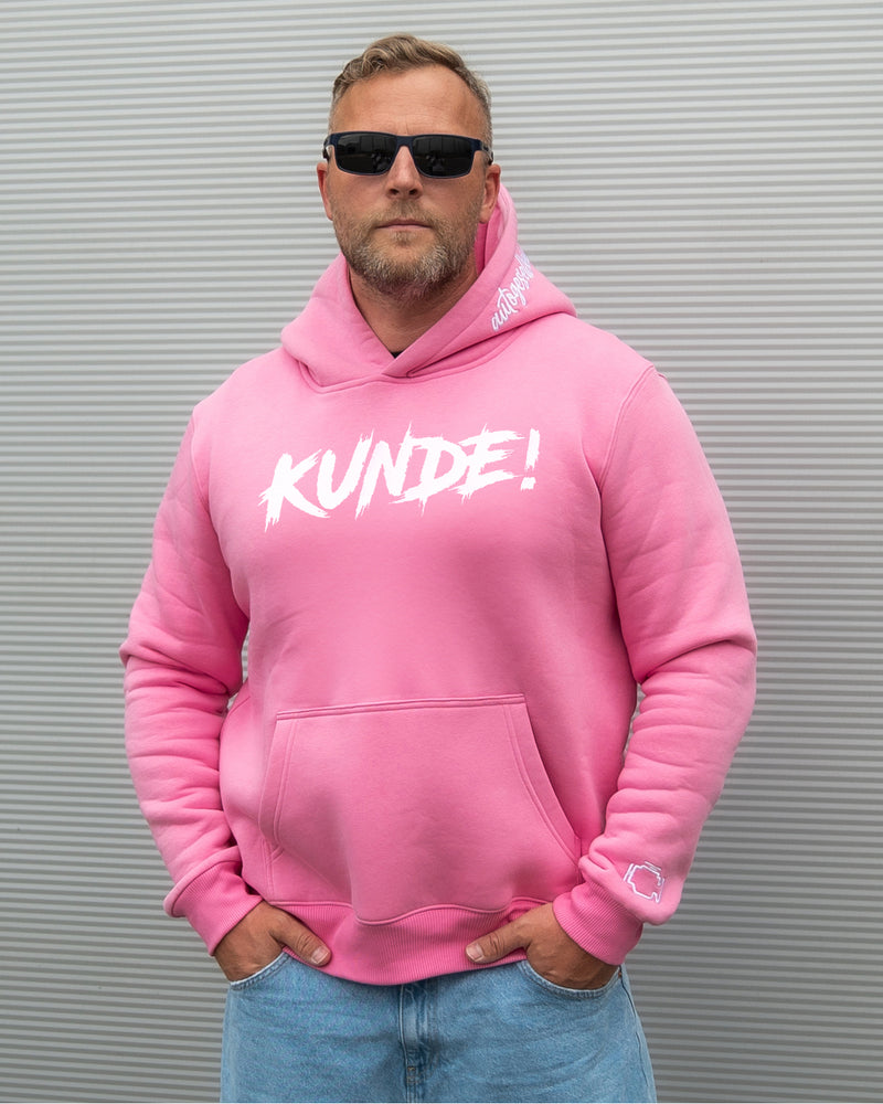 "KUNDE!" Hoodie Flamingo - Regular