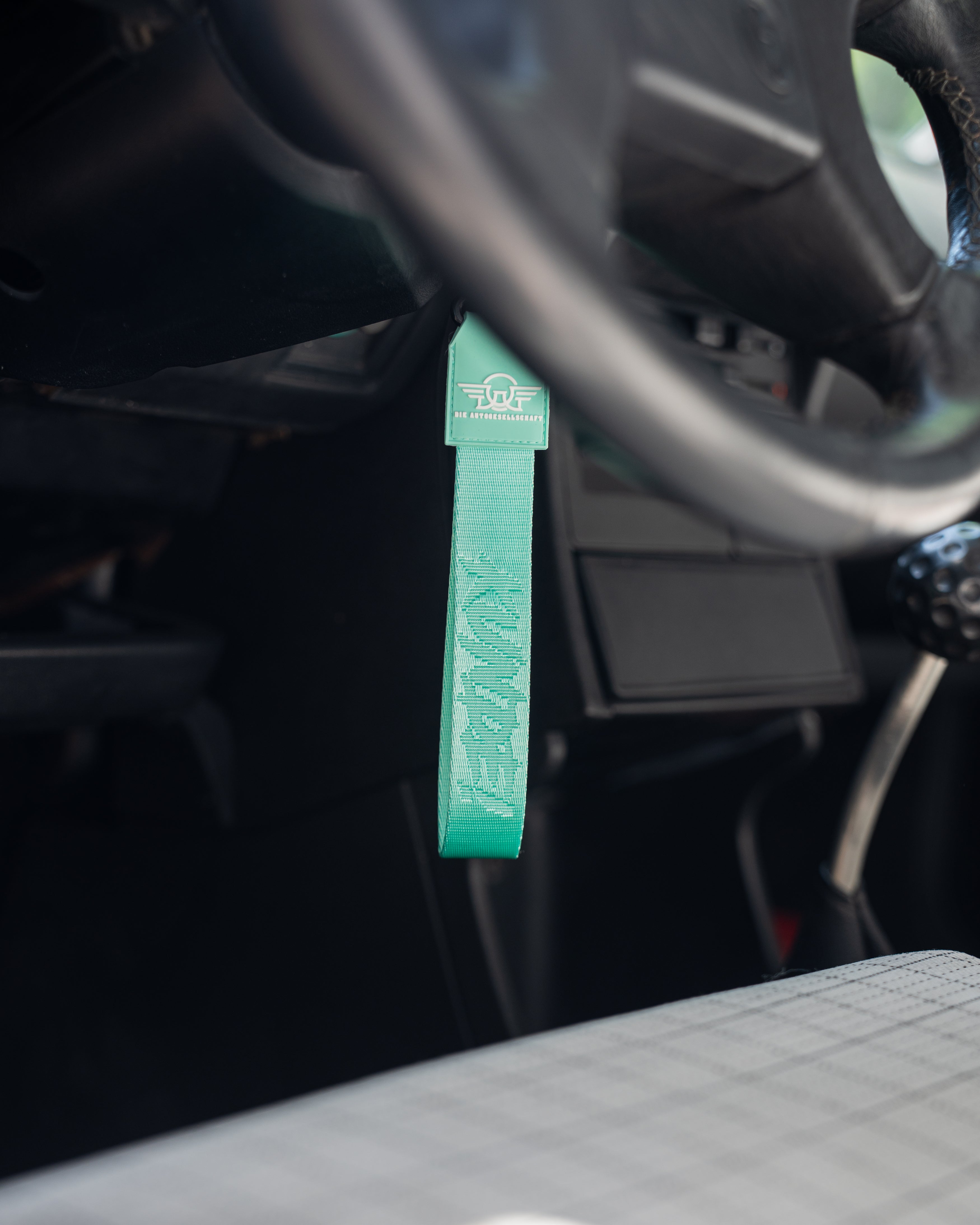 Schlüsselband Mint "KUNDE!"