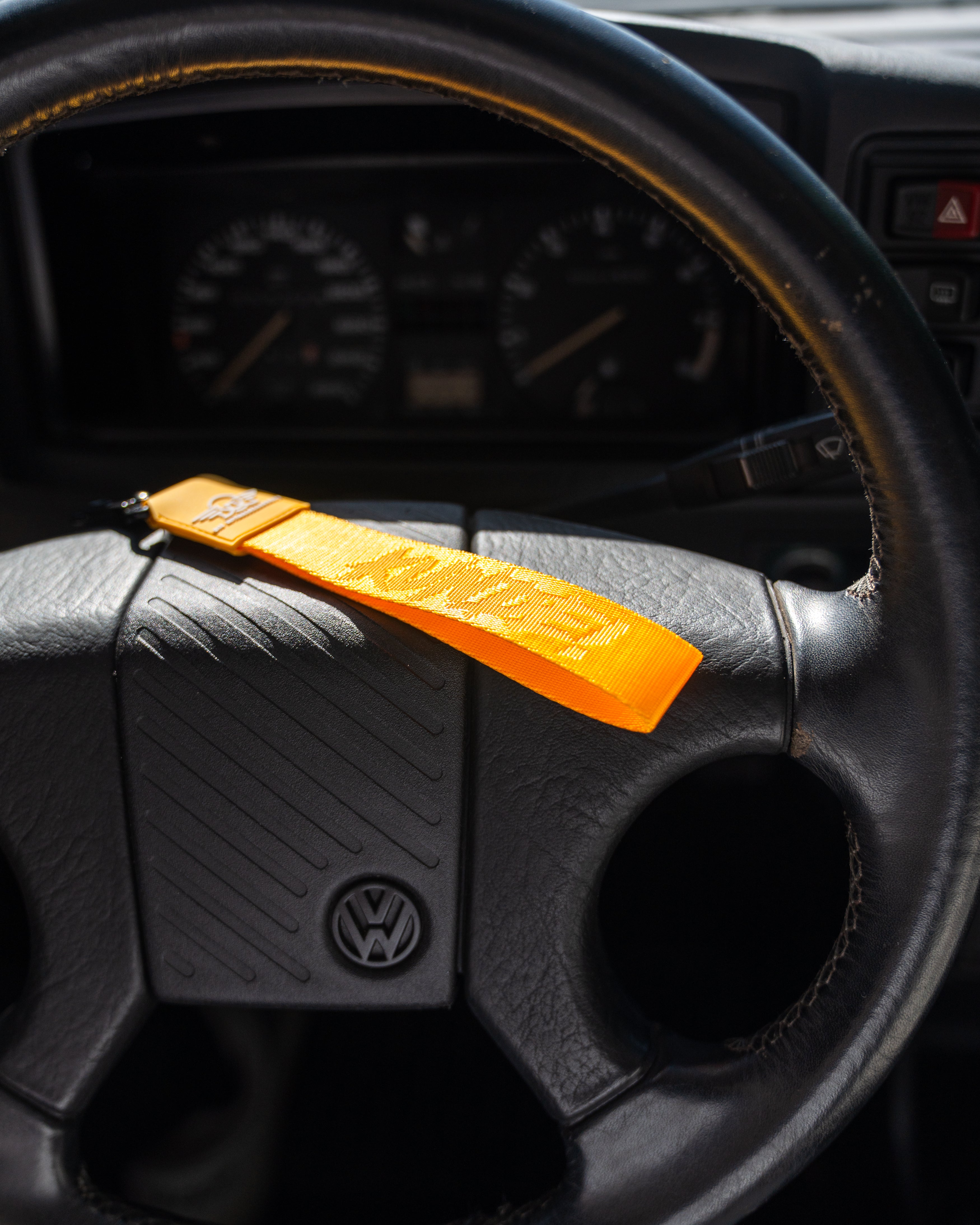 Schlüsselband Gold "KUNDE!"