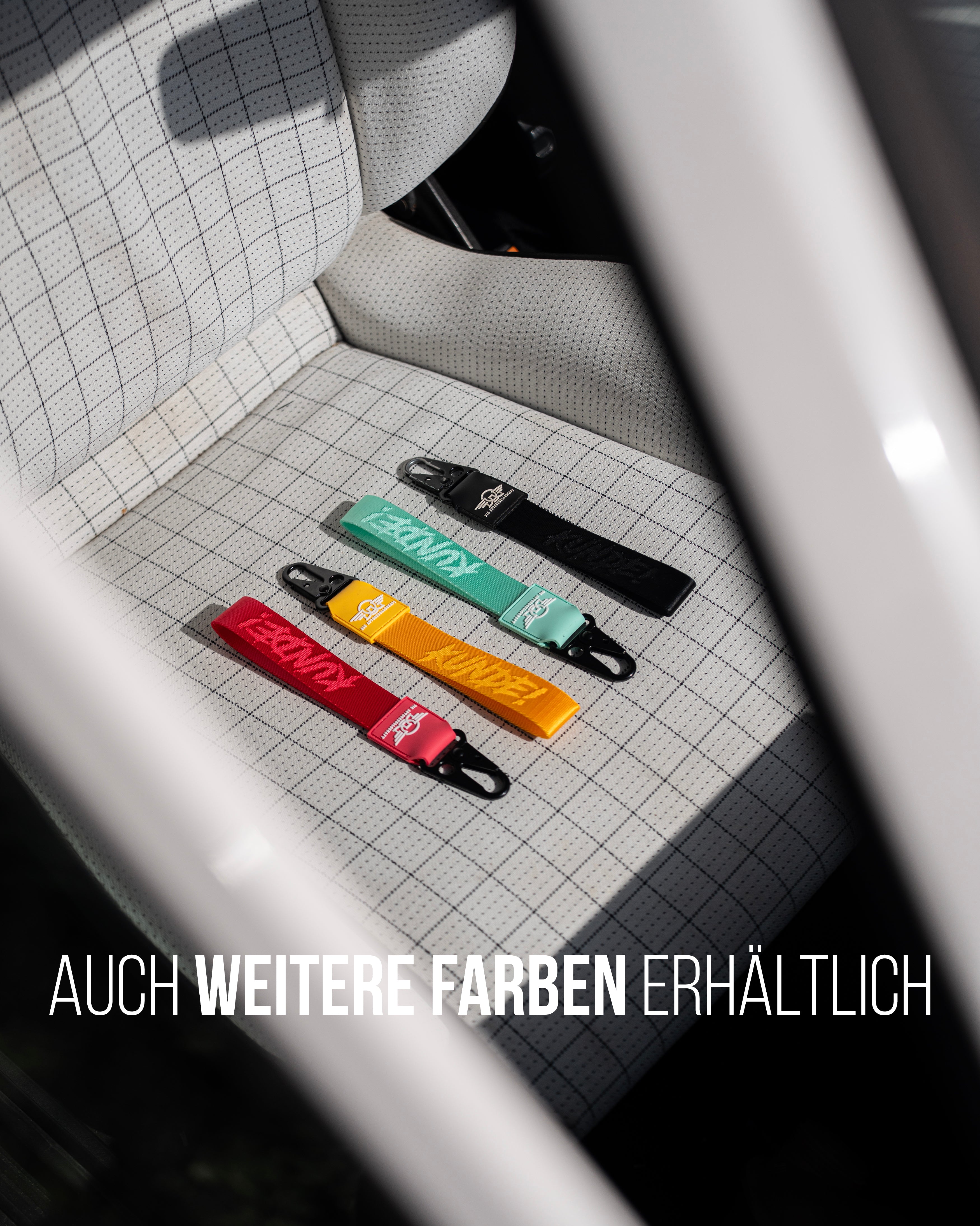 Schlüsselband Mint "KUNDE!"