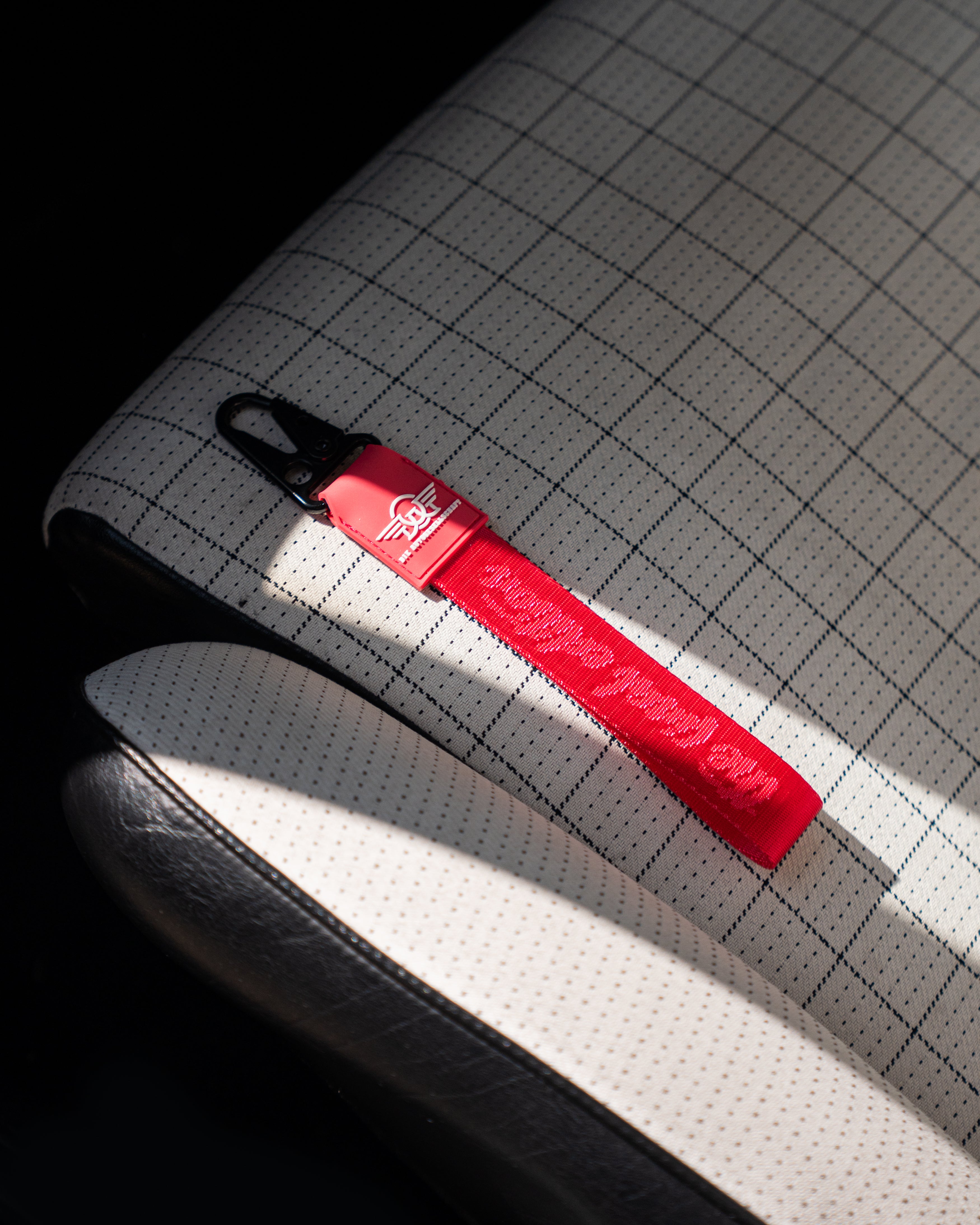 Schlüsselband Himbeere "KUNDE!"