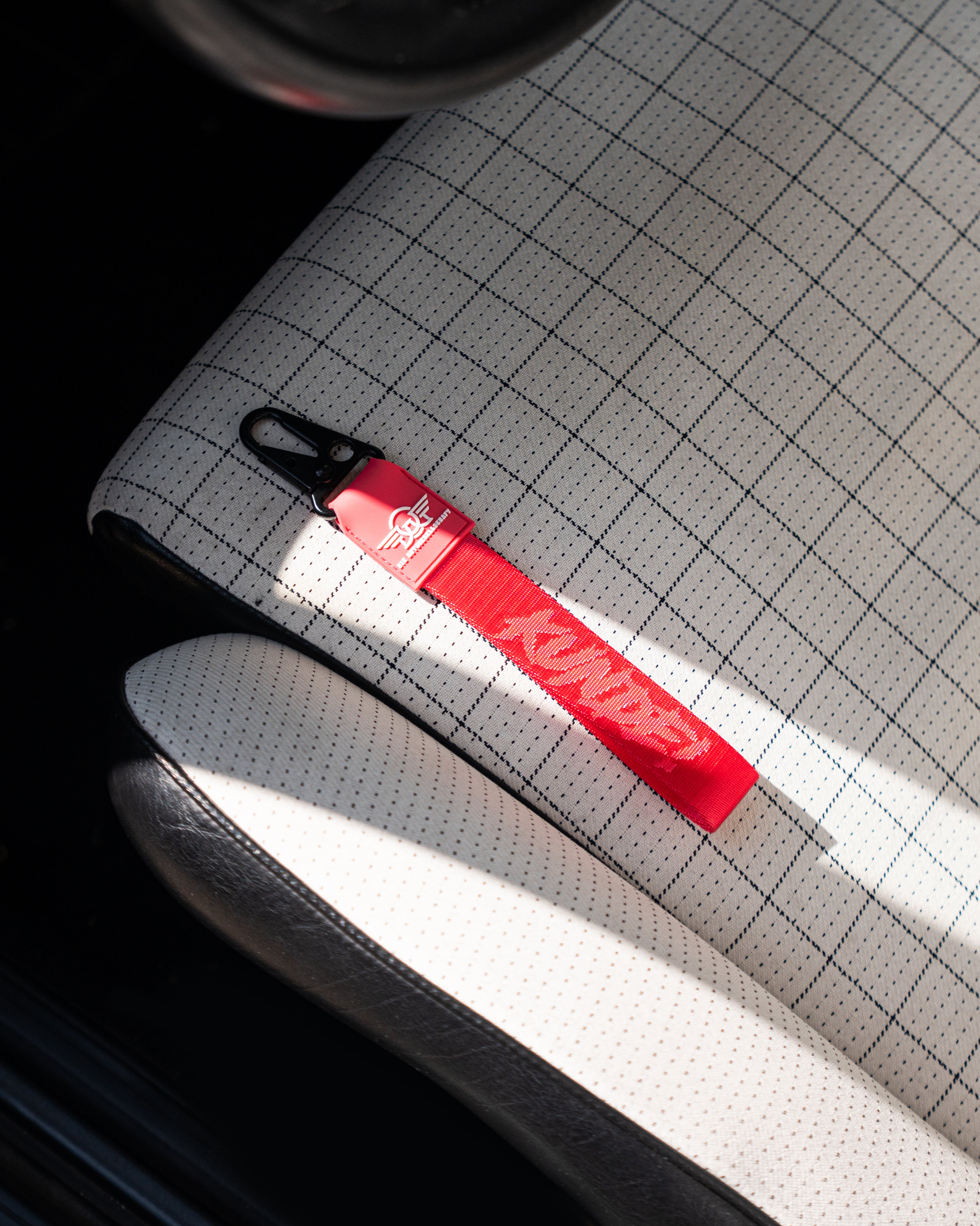 Schlüsselband Himbeere "KUNDE!"