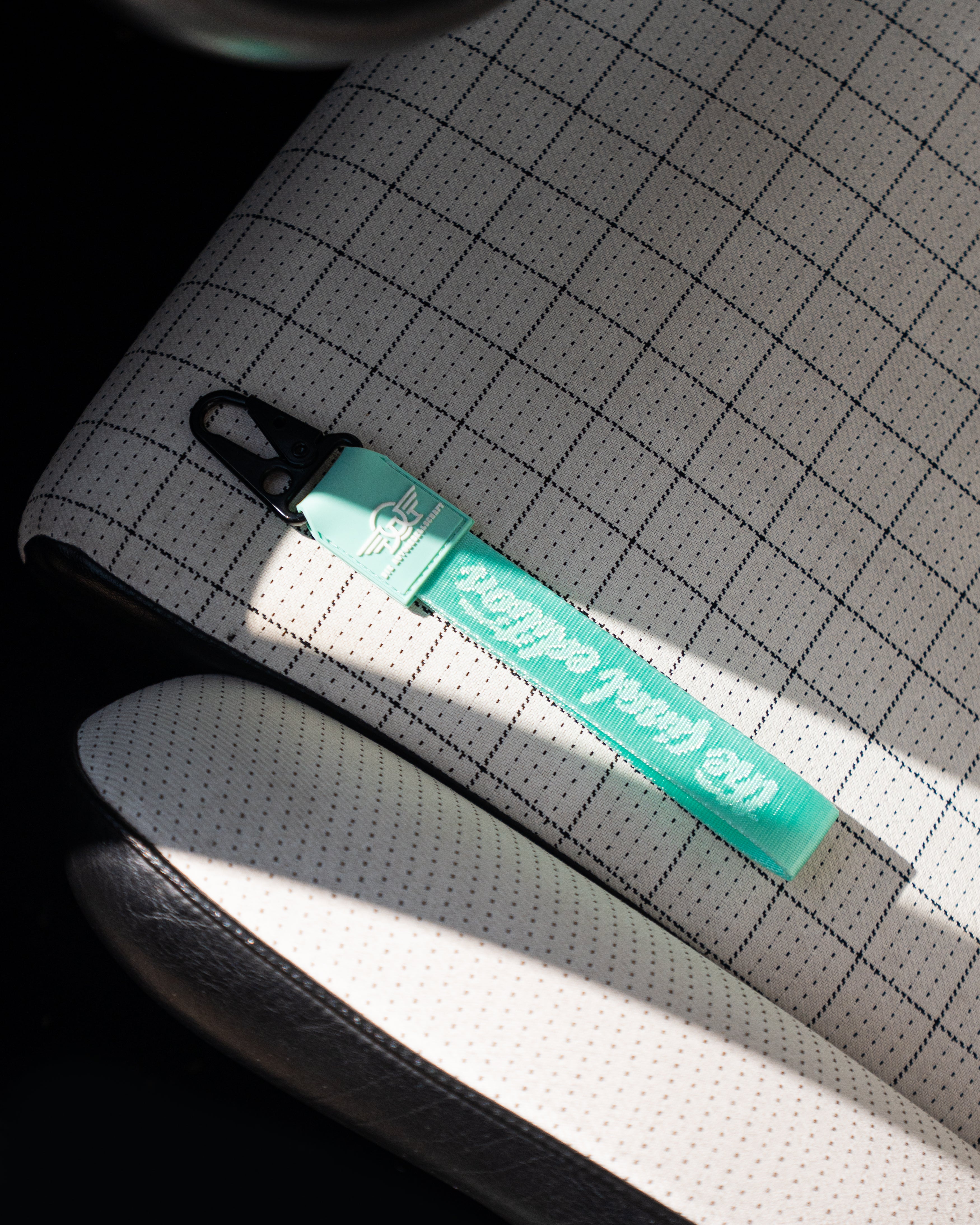 Schlüsselband Mint "KUNDE!"