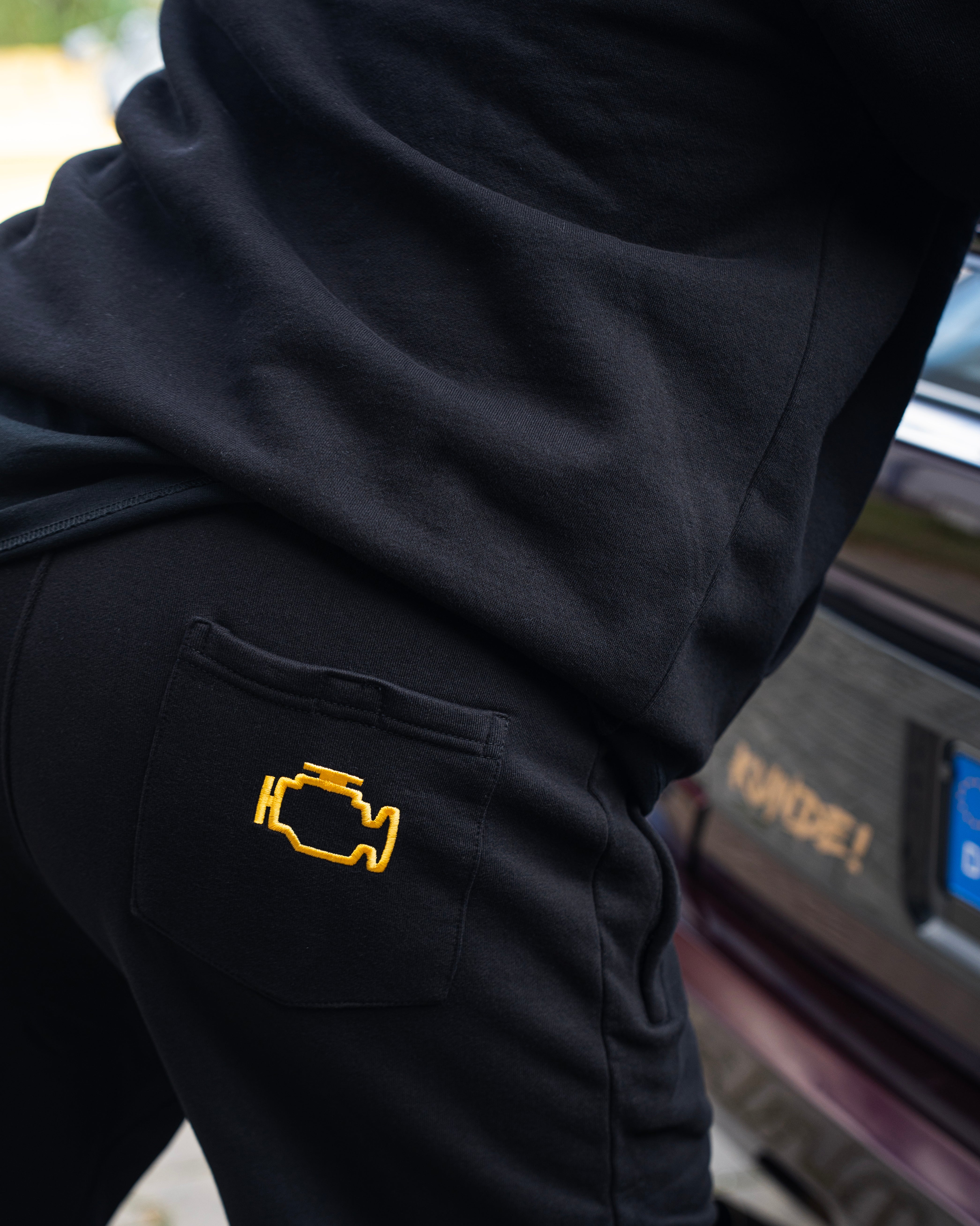 "KUNDE!" Shorts schwarz