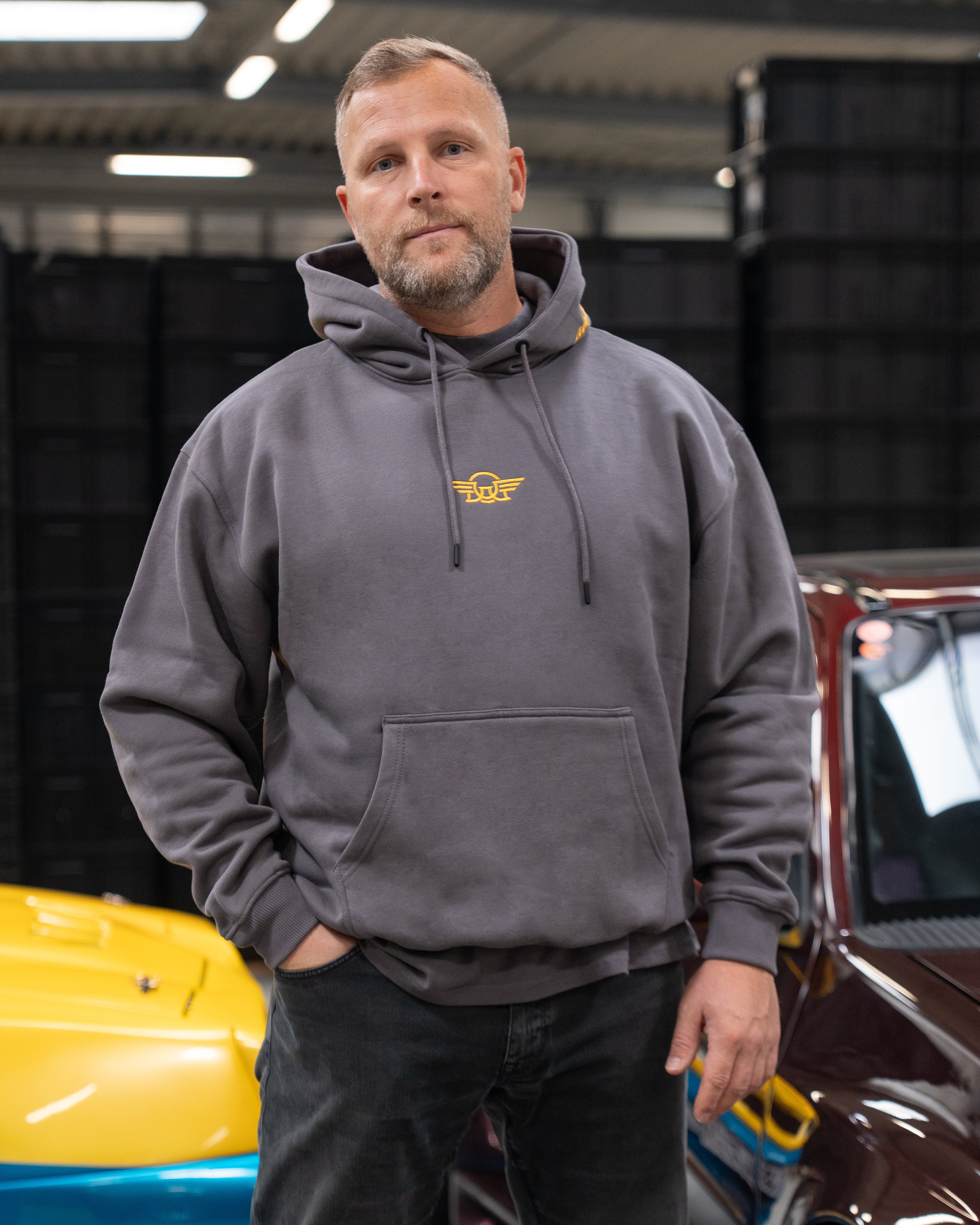 ESAF Hoodie Basaltgrau