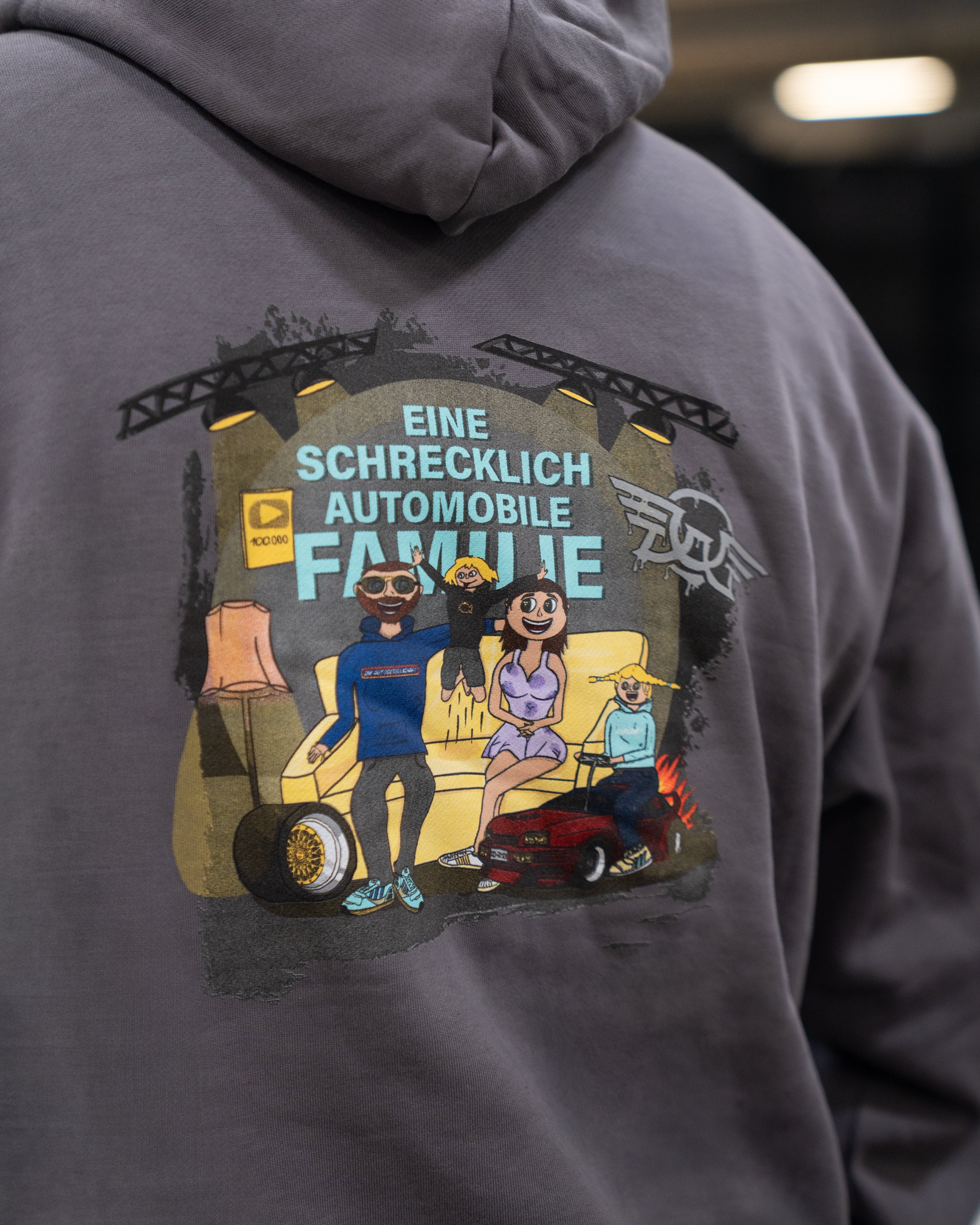 ESAF Hoodie Basaltgrau