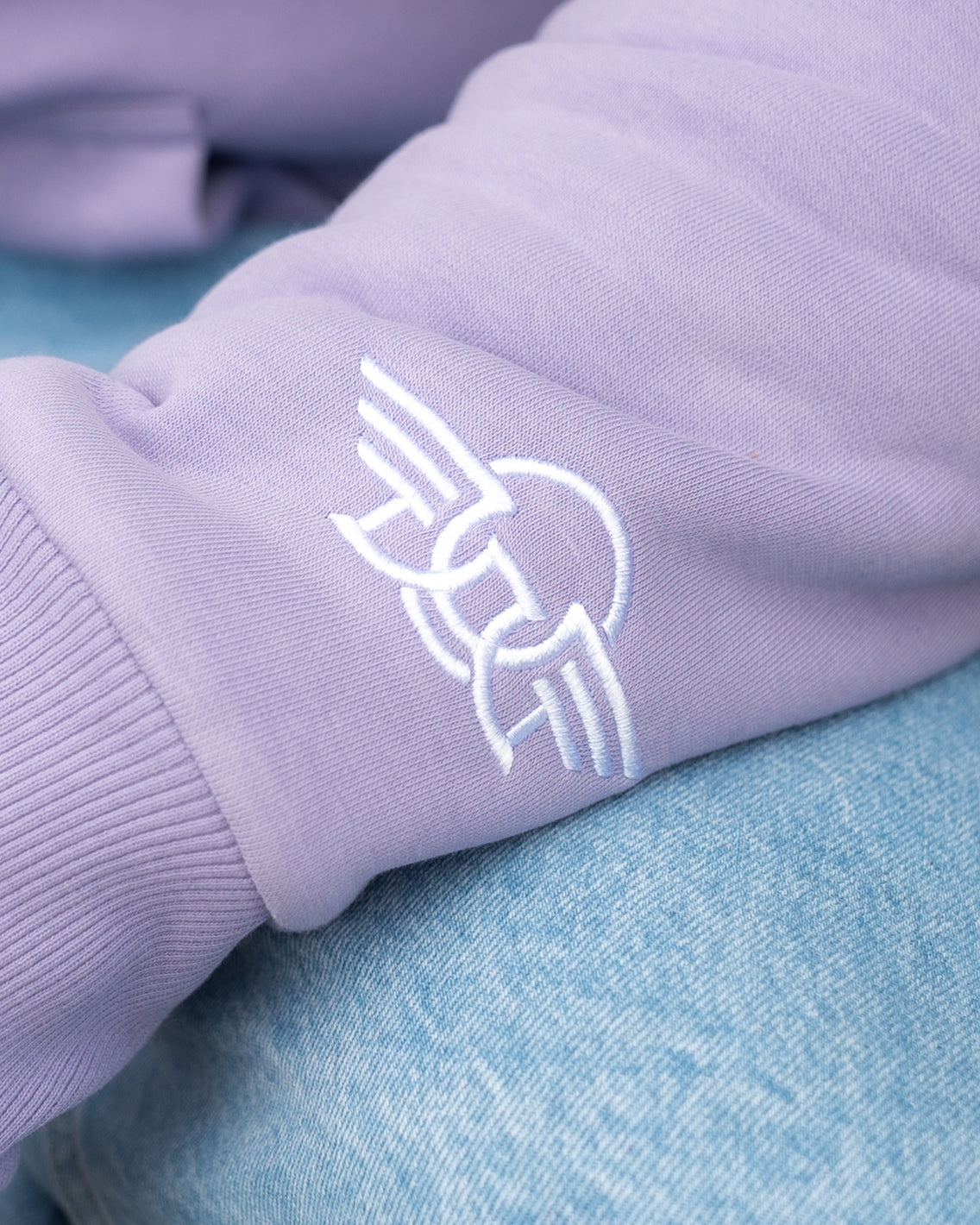"KUNDE!" Hoodie Flieder - Regular