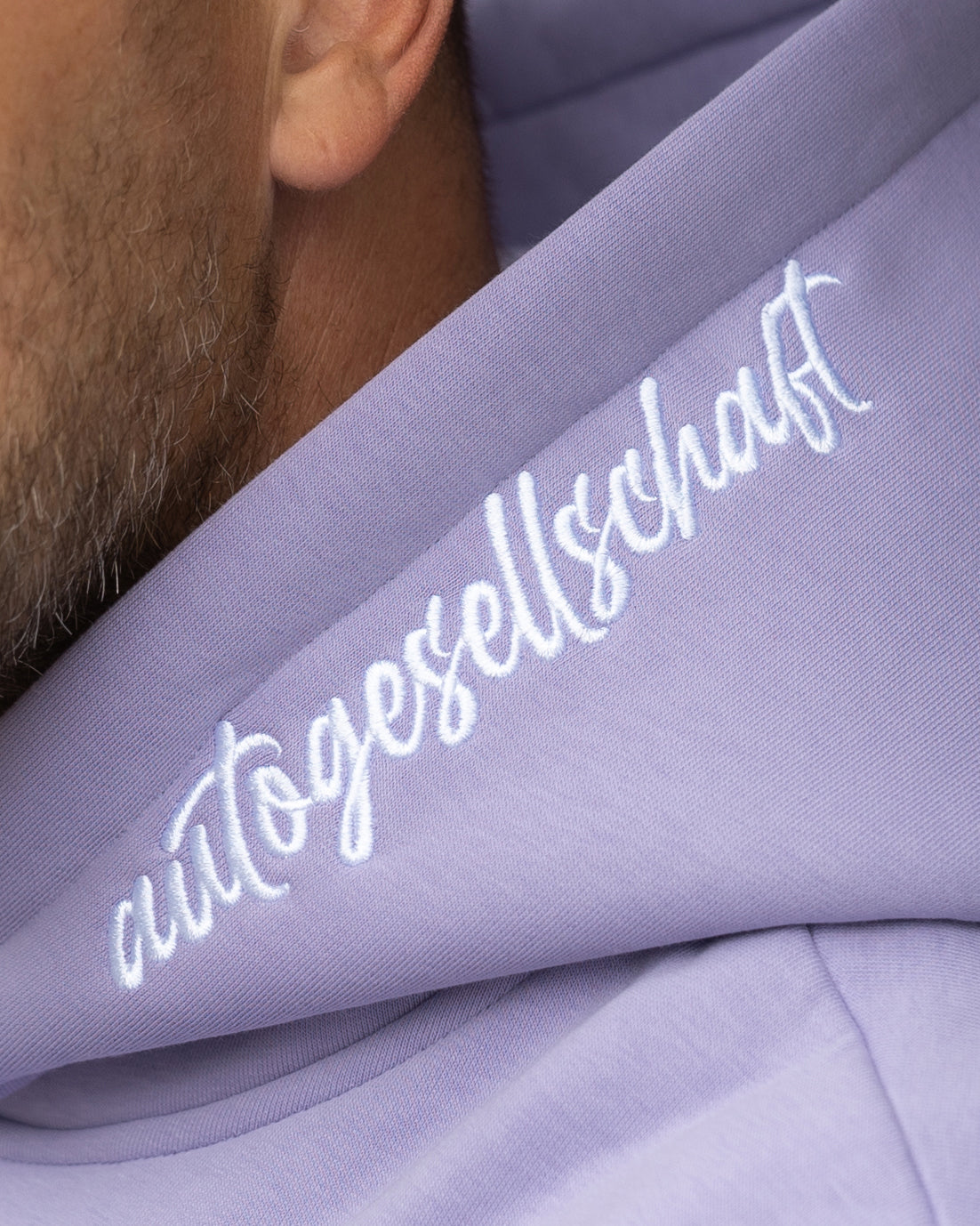 "KUNDE!" Hoodie Flieder - Regular