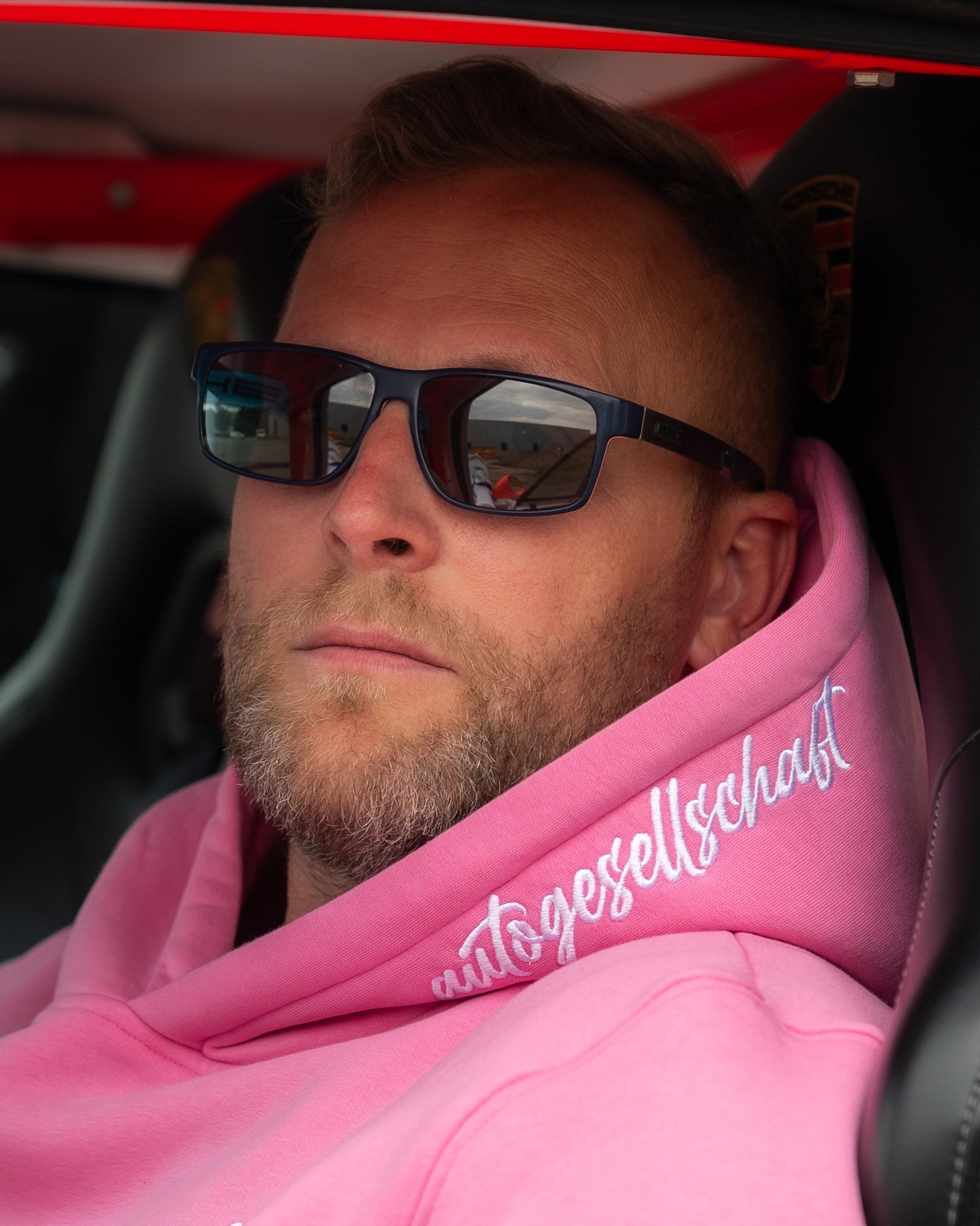 "KUNDE!" Hoodie Flamingo - Regular