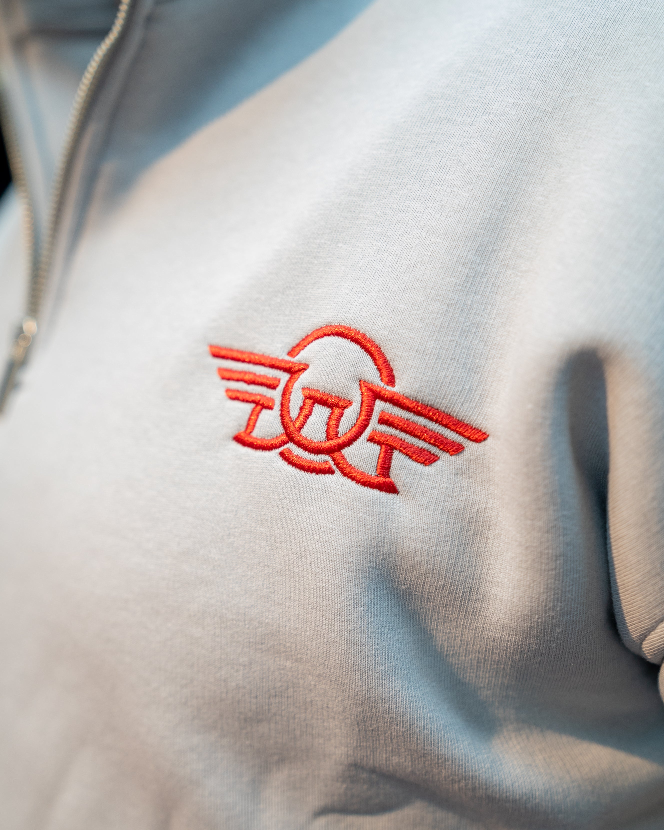 DAG "KUNDE!" Halfzip Kreide