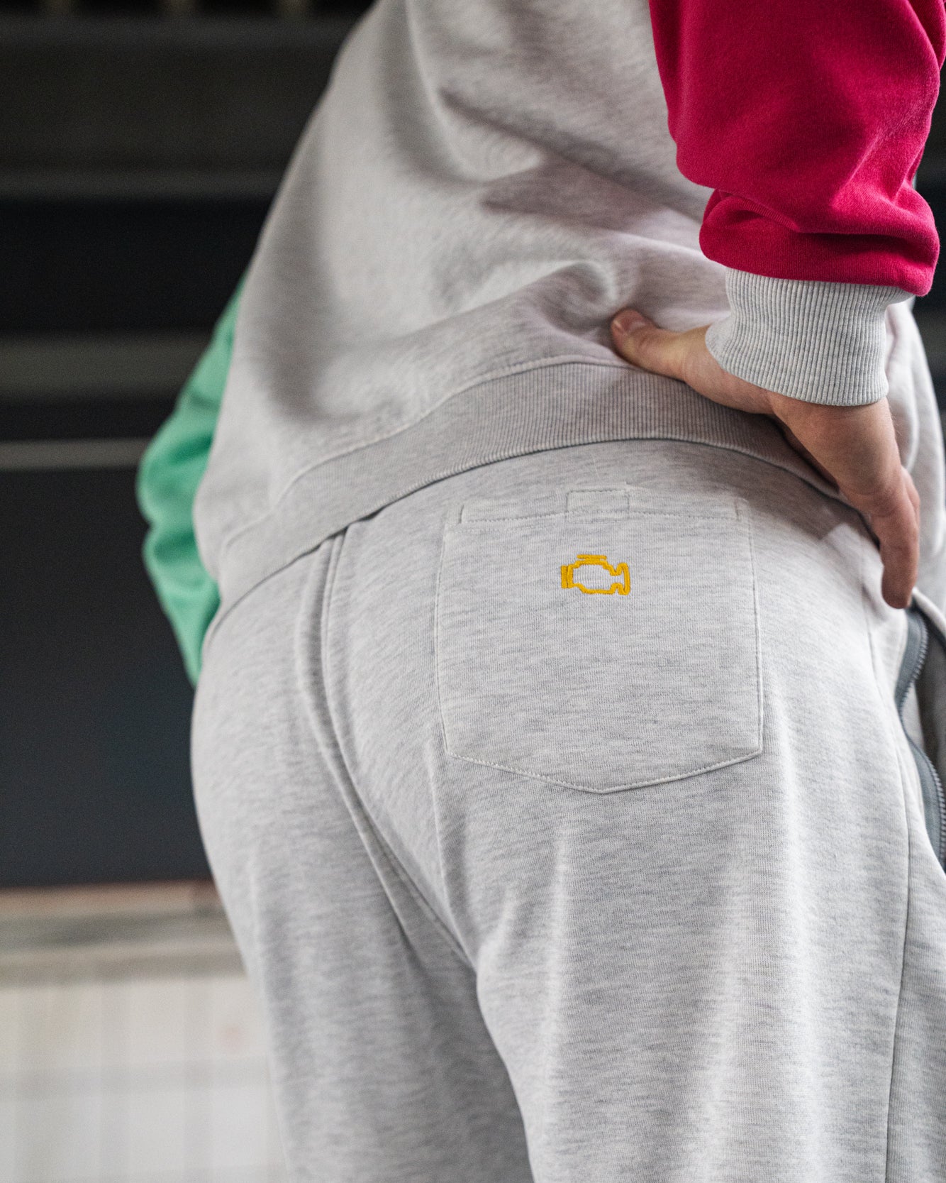 KUNDE! Colorblock Jogginghose