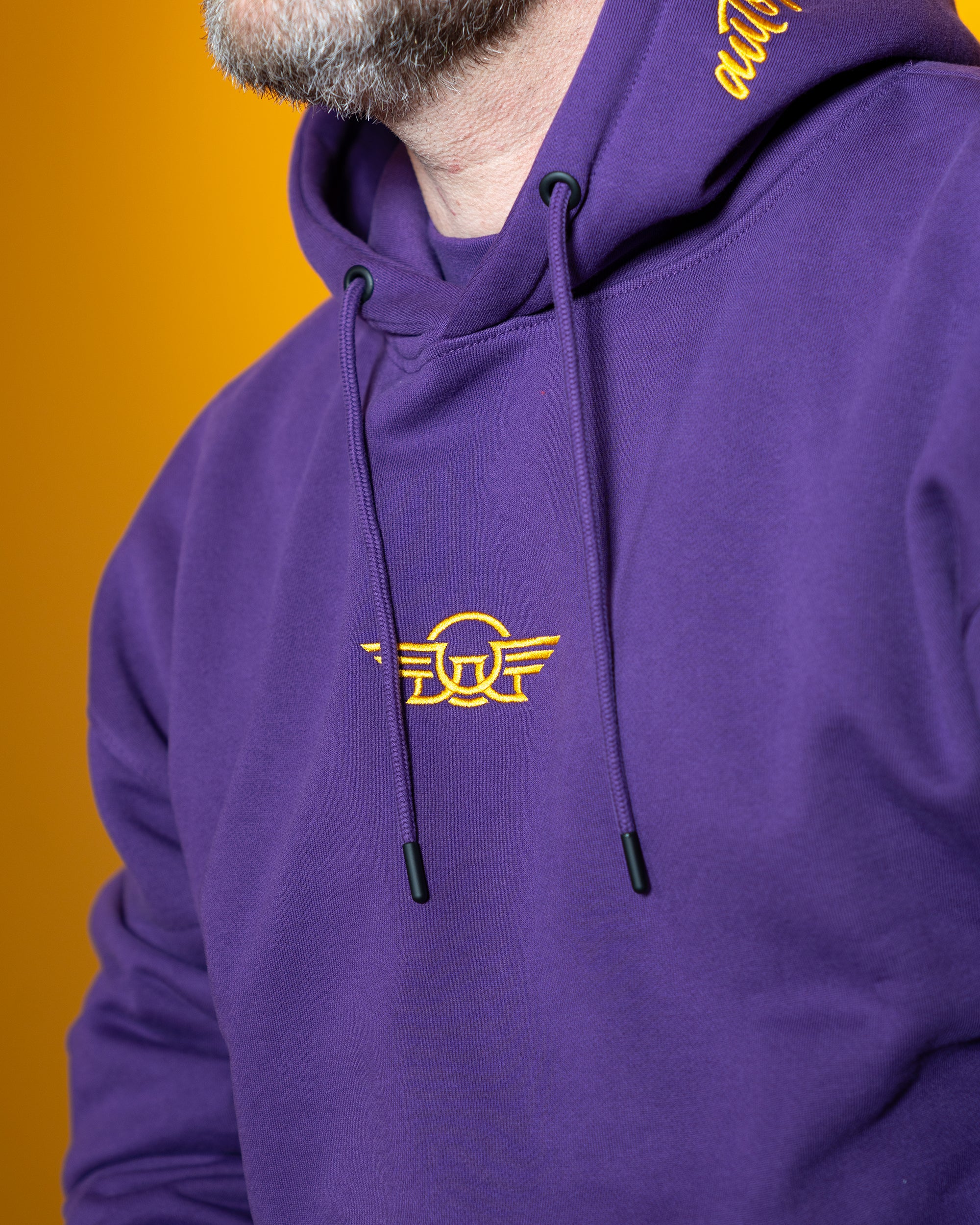 Breitbau Hoodie Purple