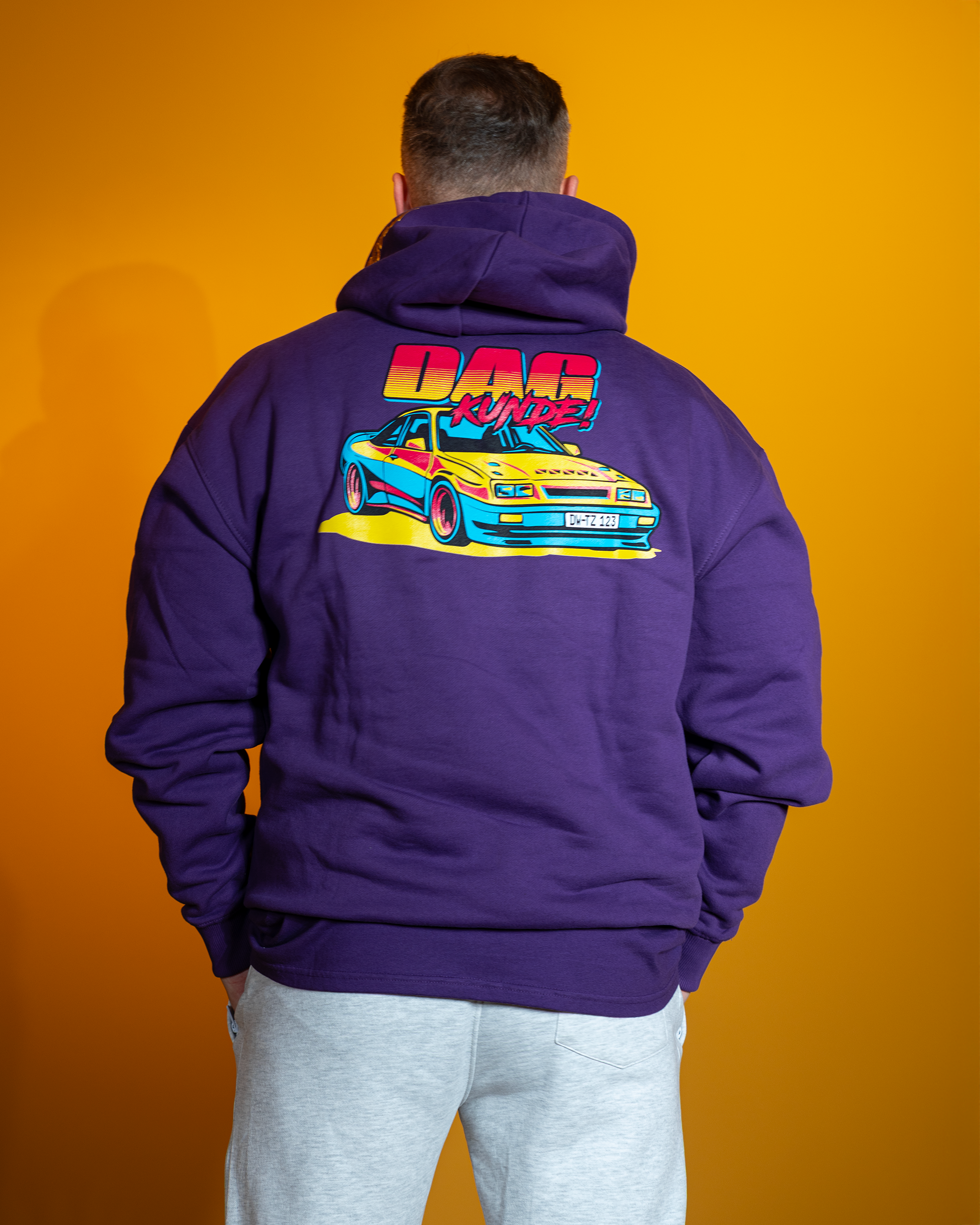 Breitbau Hoodie Purple