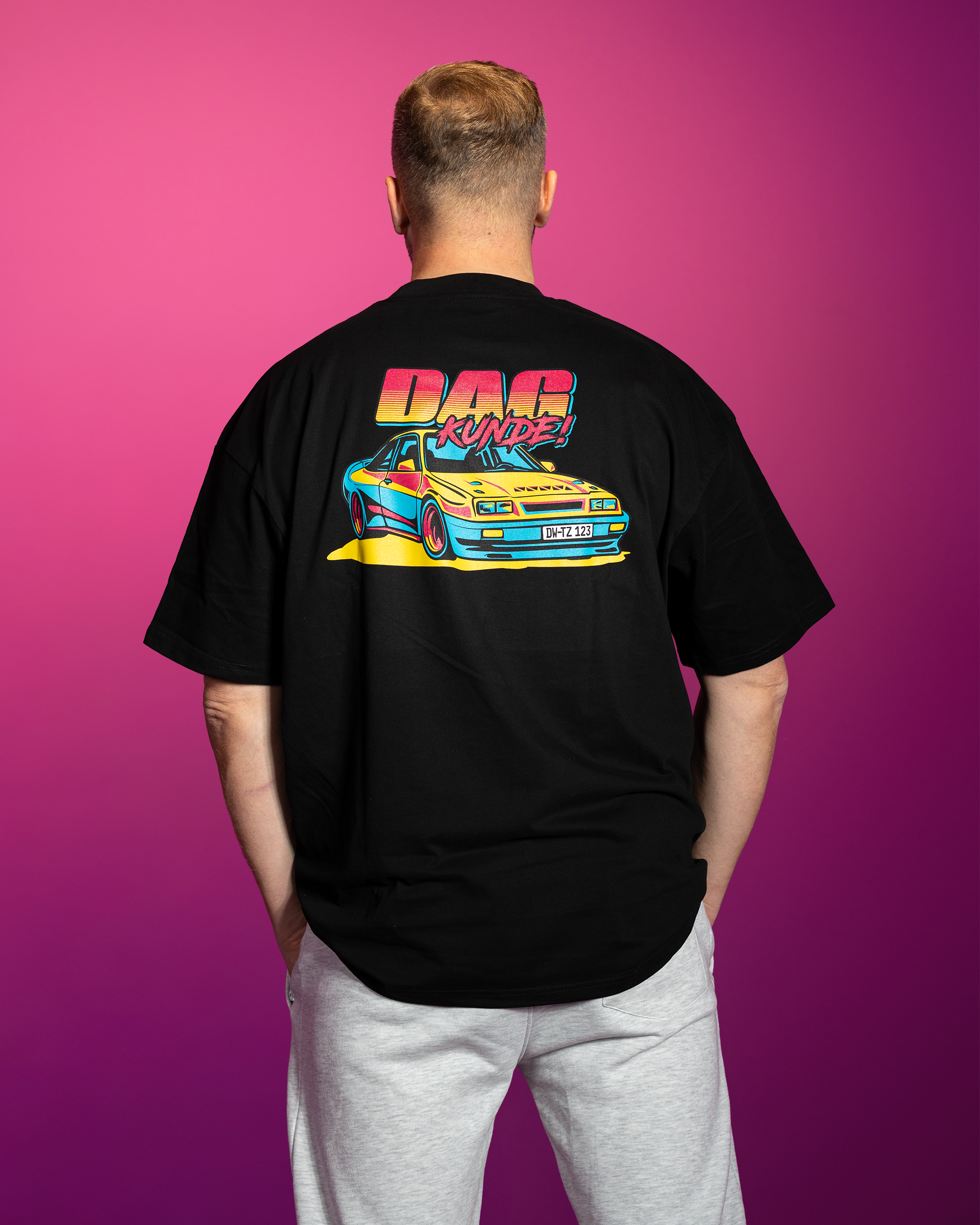 Breitbau T-Shirt Schwarz