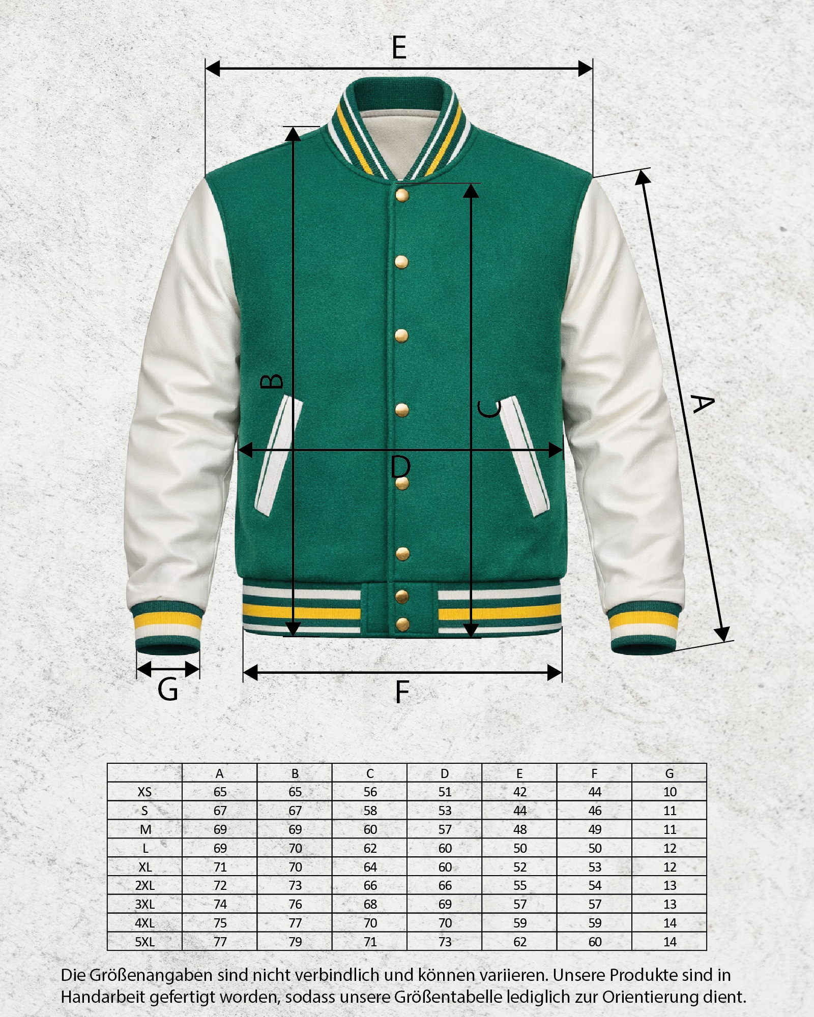 Collegejacke - DAG Violett