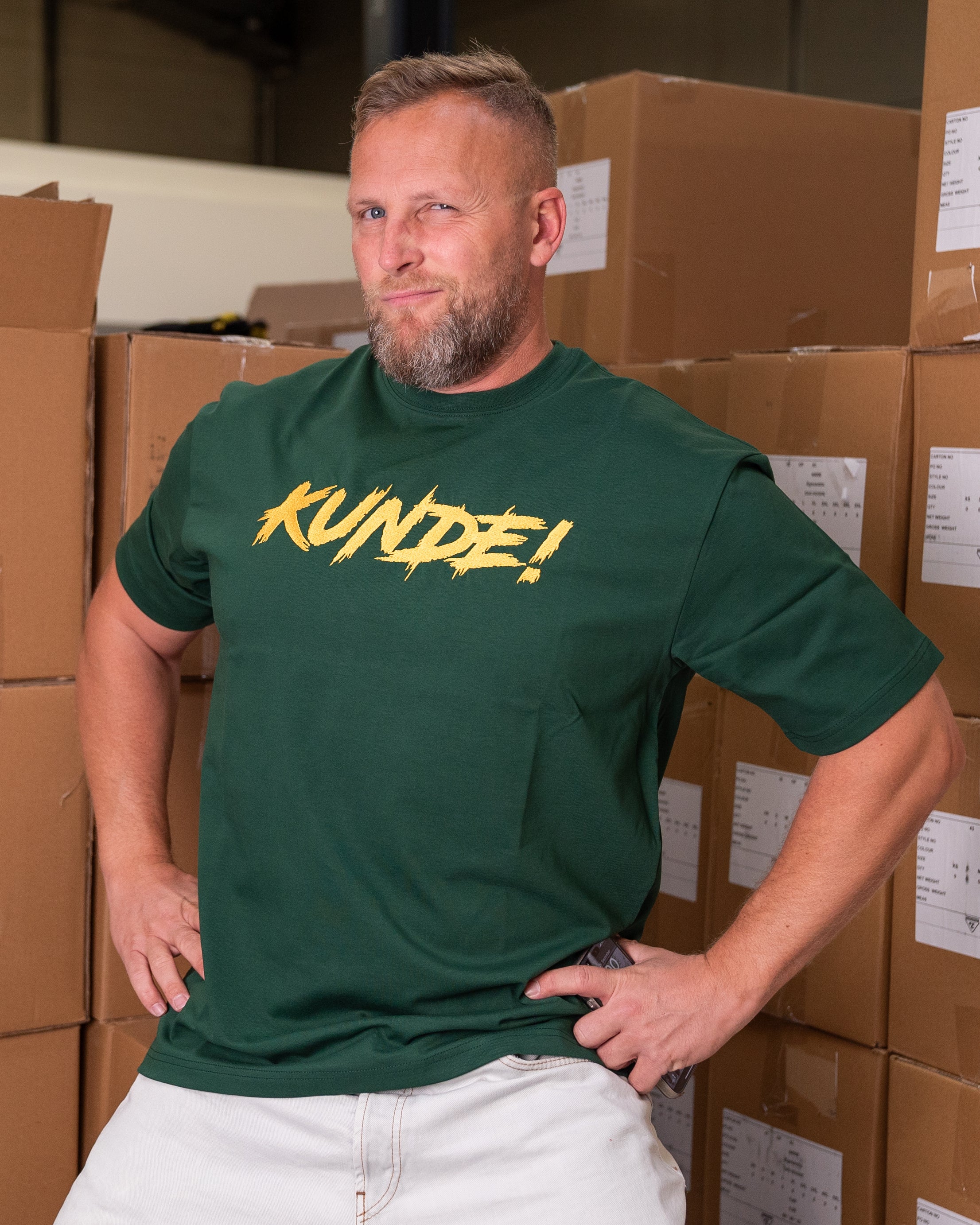 "KUNDE!" Oversize Kiefernwald
