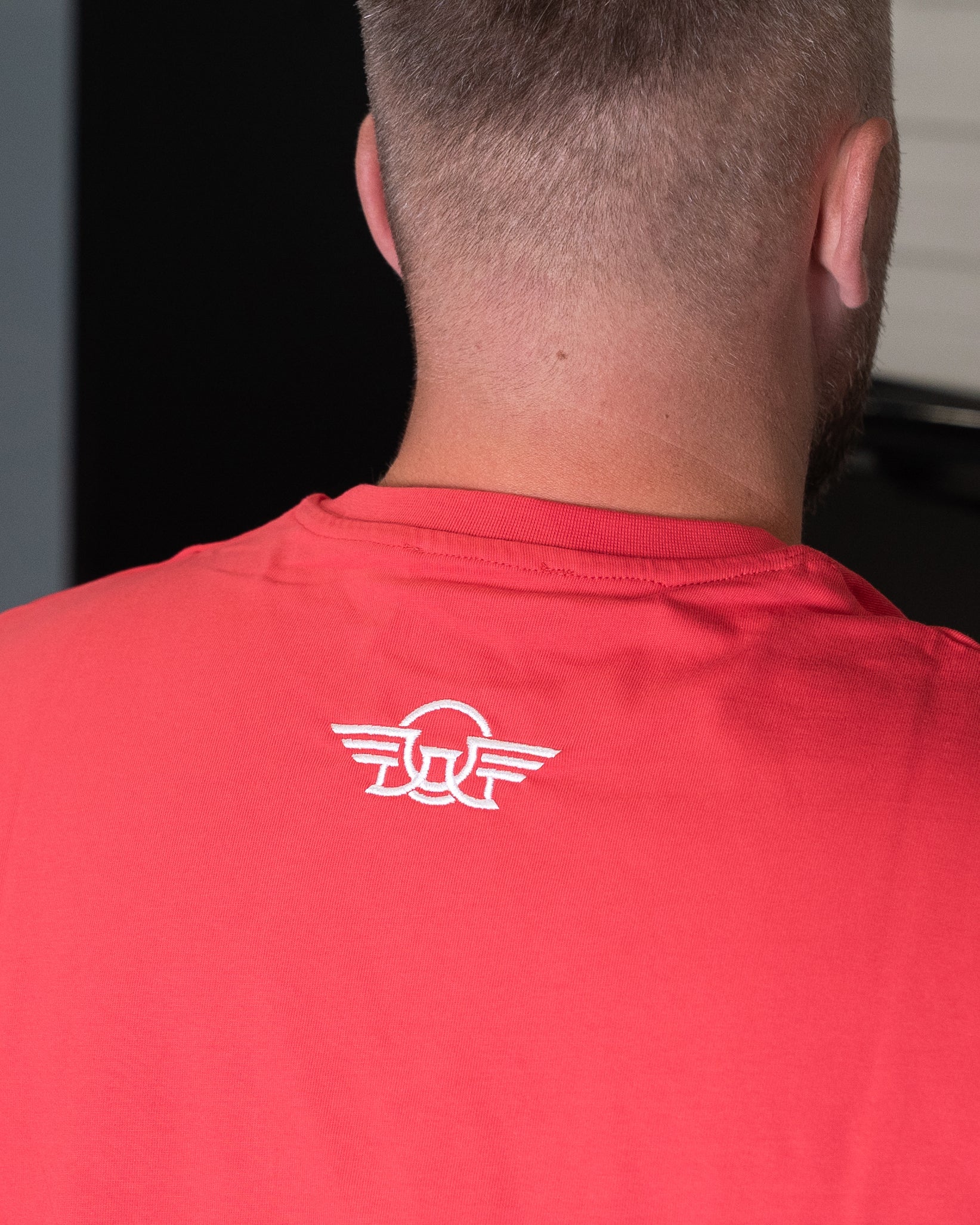 "KUNDE!" Oversize Himbeere