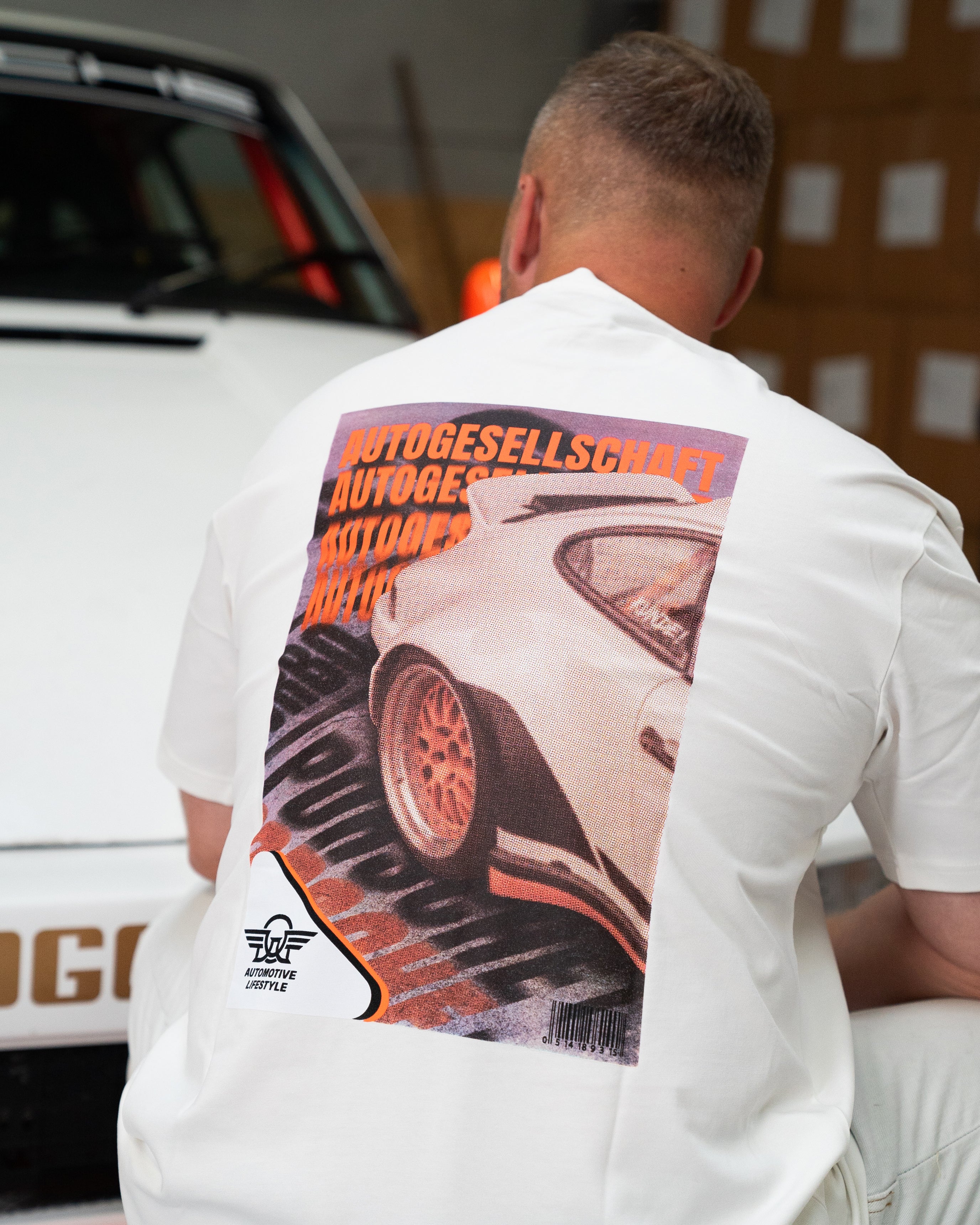 DAG Porsche Vintage Creme Oversize